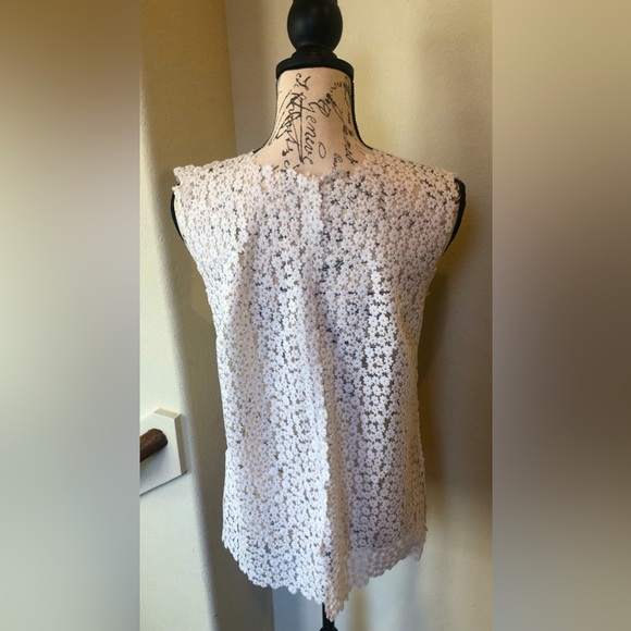 Noon by Noor White Frankie Daisy Lace Tunic: Size 4 - Picture 5 of 8